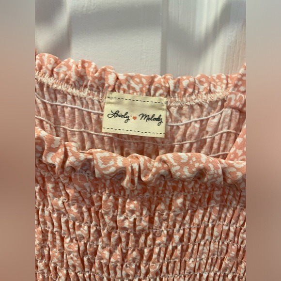 pink and white spotted dress - Picture 4 of 8